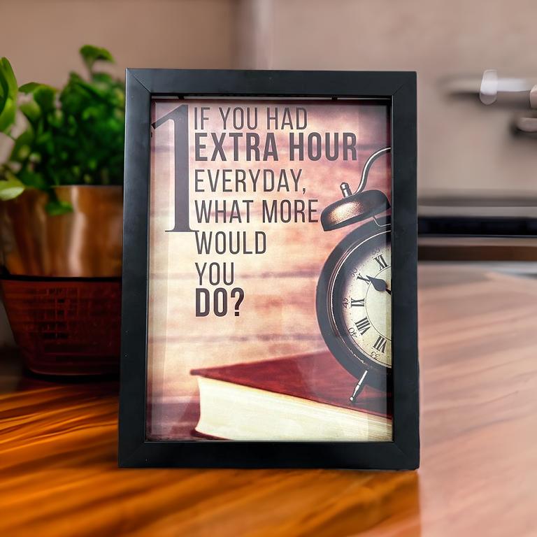 Motivational Quotes Wall Frame