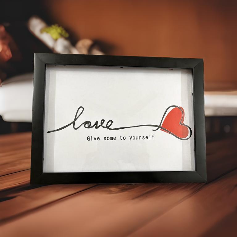 Motivational Quotes Wall Frame