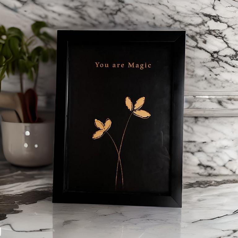 Motivational Quotes Wall Frame