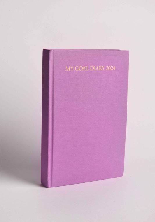 My Goal Diary 2024 - Linen Lavender